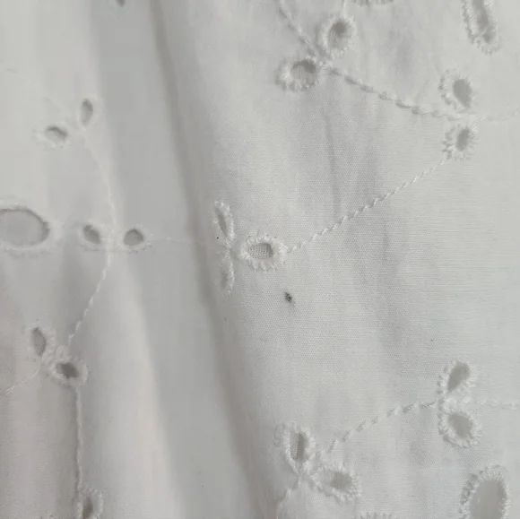 NWT FREE PEOPLE Primavera Eyelet Midi Dress Size S $168 Retail!!FLAW SEE BELOW - Picture 9 of 9